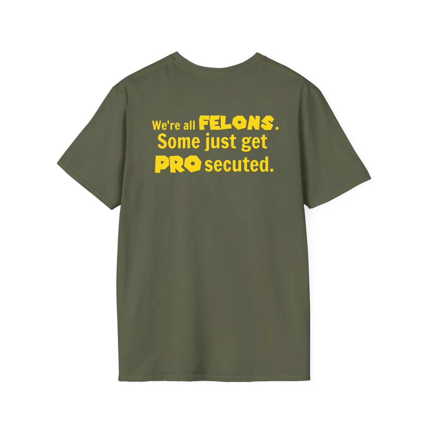 "YINZER" version: PROductive Felon T-Shirt — Patience. Resilience. Opportunity.