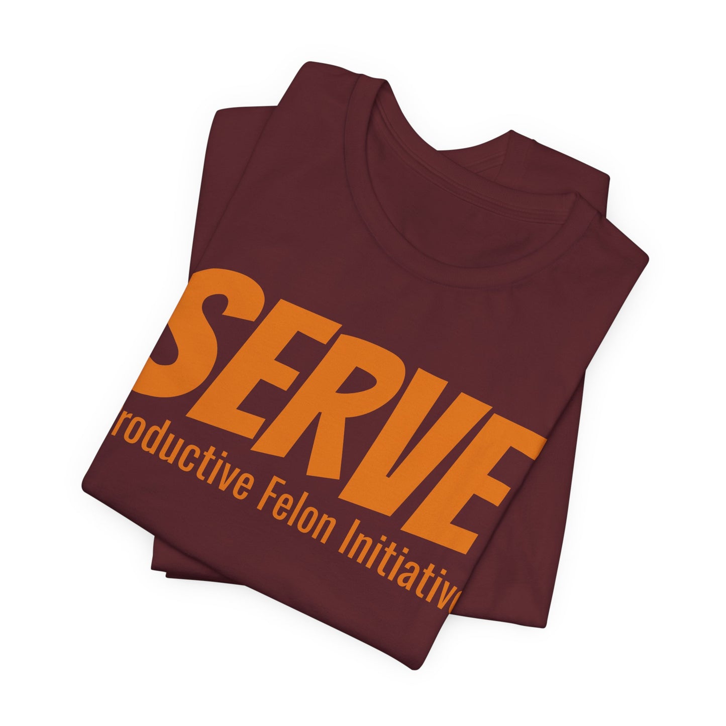 SERVE T‑Shirt — "Through love SERVE one another" (Galatians 5:13)