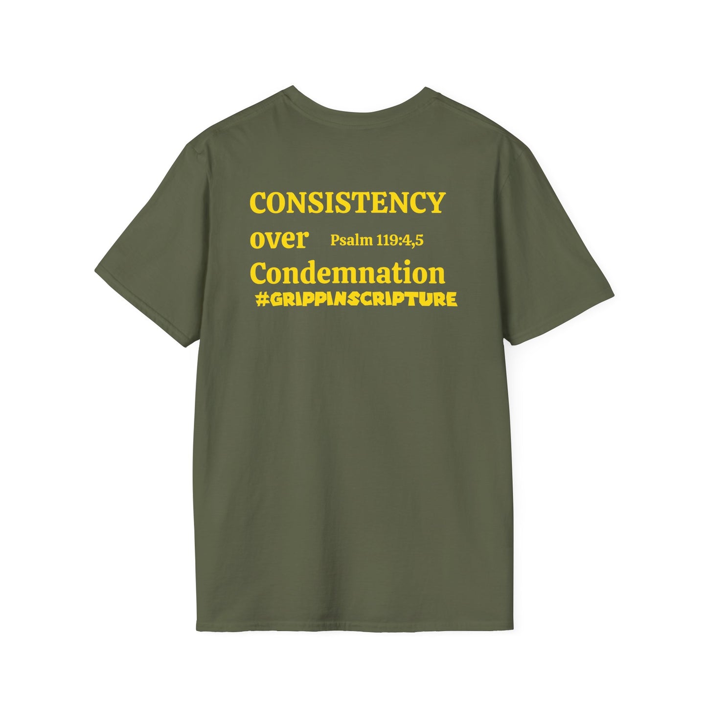 YINZER version -"Consistency Over Condemnation" T-Shirt