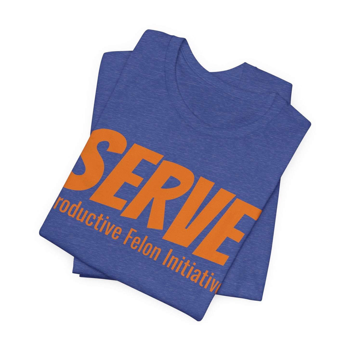 SERVE T‑Shirt — "Through love SERVE one another" (Galatians 5:13)