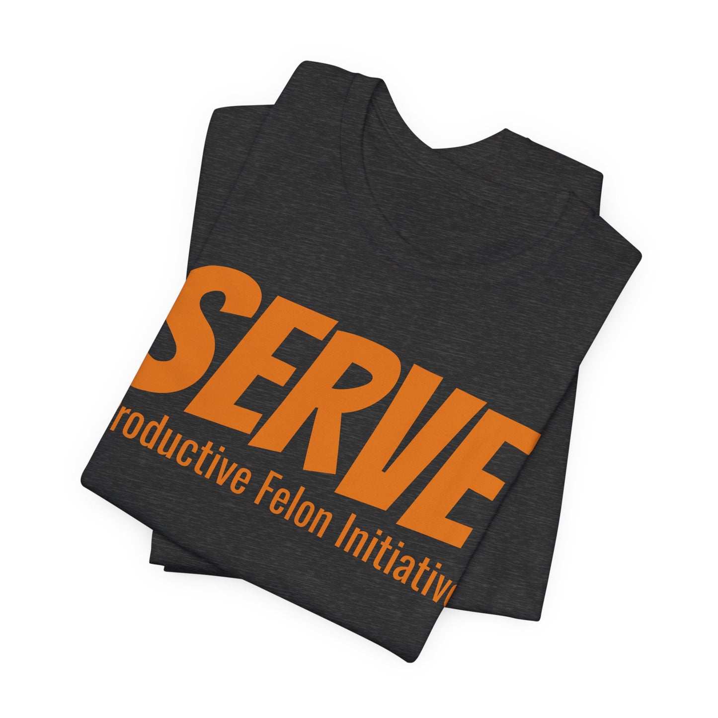 SERVE T‑Shirt — "Through love SERVE one another" (Galatians 5:13)