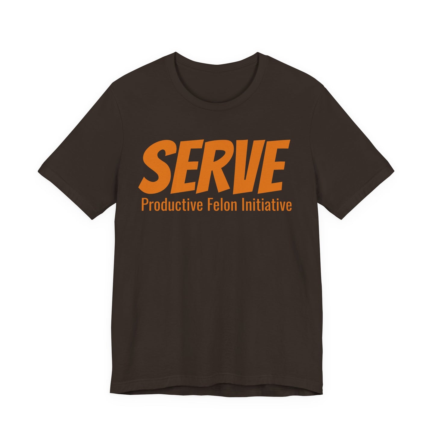 SERVE T‑Shirt — "Through love SERVE one another" (Galatians 5:13)