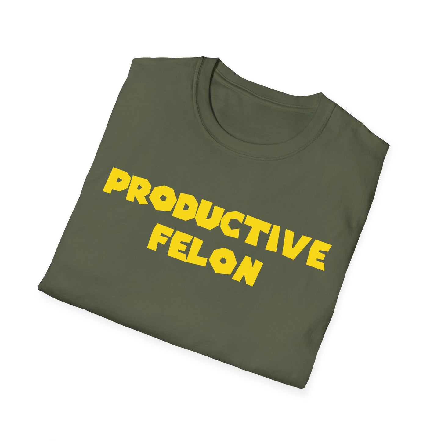 "YINZER" version: PROductive Felon T-Shirt — Patience. Resilience. Opportunity.